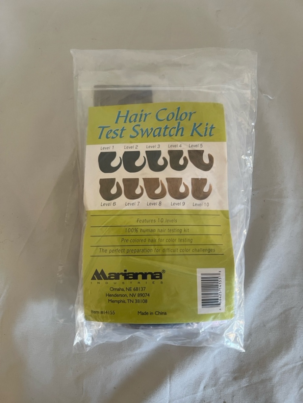 Mariana Hair Color Test Swatch Kit - brand new